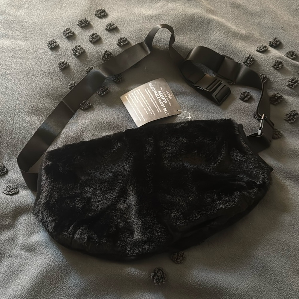 Fanny pack waist belt hand warmer bag